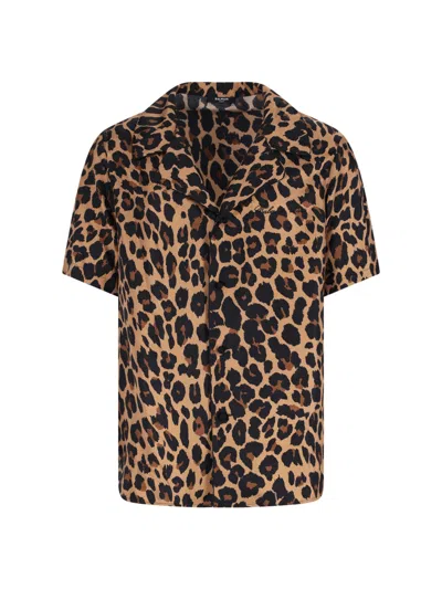 BALMAIN ANIMAL SHIRT