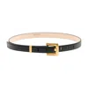 Balmain Anthem Belt In Black