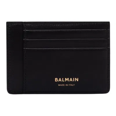 Balmain Anthem Card Holder Calfskin