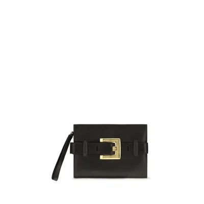 Balmain Anthem Clutch  Black