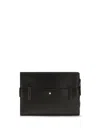 Balmain Anthem Clutch In Black