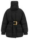 Balmain Anthem Down Jacket In Black