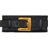 Balmain Anthem Leather Clutch In Black