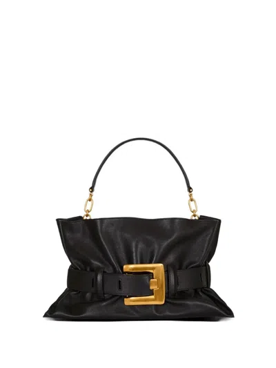 BALMAIN BALMAIN "ANTHEM" MEDIUM-CALFSKIN BAG