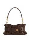 Balmain Anthem Mini Bag In Smooth Leather In Pattern