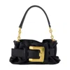 Balmain Anthem Mini Shoulder Bag In Black