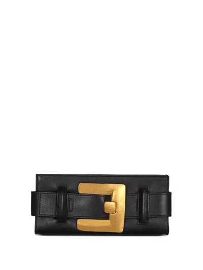 Balmain "anthem" Pouch-calfskin Clutch