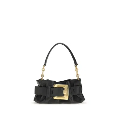 Balmain Anthem Shoulder Bag In Black