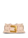 Balmain Anthem Shoulder Bag In Neutrals