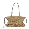 Balmain Anthem Shoulder Bag In Sand