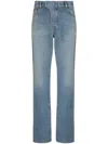 Balmain Appliqué Jeans - Men's - Cotton In Blue