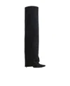 Balmain Ariel 120mm Pointed-toe Boots In Black