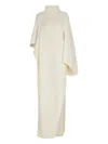 Balmain Asymmetric Knitted Cape In Neutral
