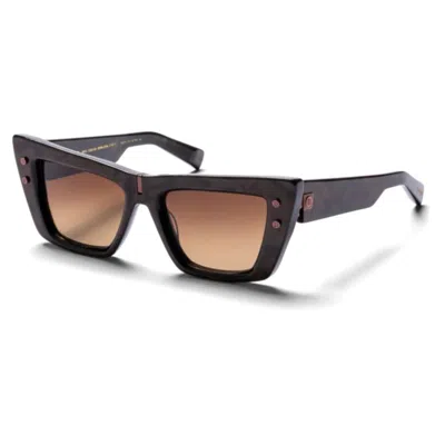 Balmain B - Eyebrn - Gld In Brown