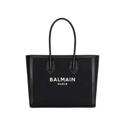 Balmain B-army 42 Shopper Bag Women In Black