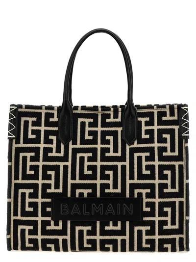 Balmain 'b Army 42' Shopping Bag In Black