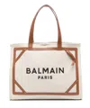 Balmain B-army 42 Tote Bag In Beige