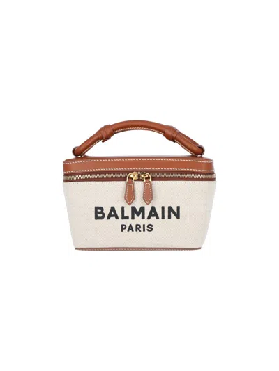 Balmain 'b-army' Bag In Cream