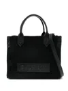 Balmain B-army Embossed-panel Tote Bag In Black