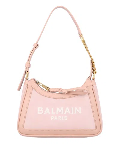 Balmain B-army Hobo Bag In Pink
