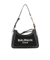 Balmain B-army Letter Shoulder Bag In Black