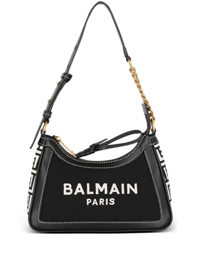 BALMAIN B-ARMY LOGO SHOULDER BAG