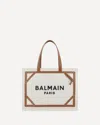 Balmain B-army Medium Canvas Shopping Bag