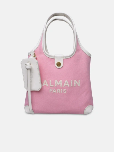 Balmain 'b-army' Pink Tela Bag