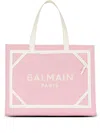 Balmain B Army Medium Logo Canvas Shopper Tote Bag