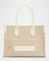 Balmain B-army Shopper Shoulder Bag In Monogram Jacquard