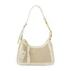Balmain B-army Shoulder Bag - Leather - Neutral