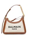 Balmain B-army Shoulder Bag In Brown