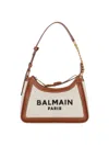 Balmain B-army Shoulder Bag In Brown