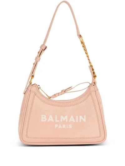 Balmain B-army Shoulder Bag In Pink