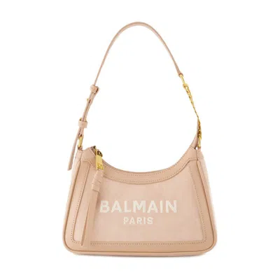 Balmain B-army Shoulder Bag In Pink