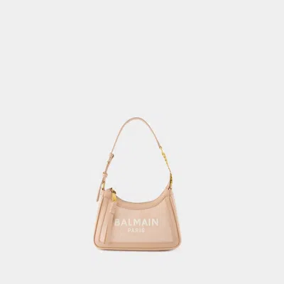 Balmain B-army Shoulder Bag In Pink