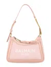 Balmain B-army Shoulder Bag In Nude Rosé