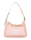 Balmain B-army Shoulder Bag In Nude Rosé