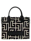 Balmain B-army Small' Shopping Bag In Black