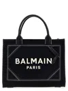 Balmain B-army Small Shopper Bag In Black