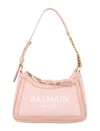 Balmain Women's B-army Shoulder Bag-suede Leather&logo