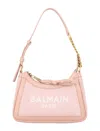 Balmain B-army Suede Shoulder Bag