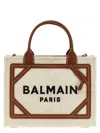 Balmain Logo Printed Top Handle Bag