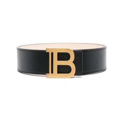 Balmain B-belt Leather Belt