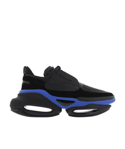 Balmain B-bold Low-top Sneakers In Black