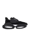 Balmain B-bold Chunky Low-top Sneakers In Black