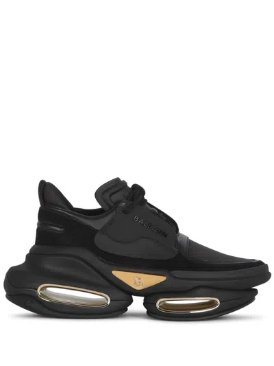 Balmain B Bold Low Trainers In Black