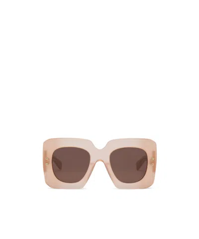 Balmain B-bold Sunglasses In Brown