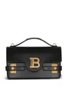 Balmain B-buzz 17 Leather Shoulder Bag