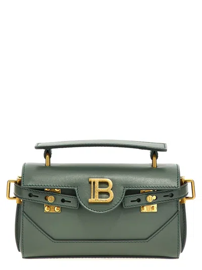 Balmain Women's B-buzz 19-calfskin In Green